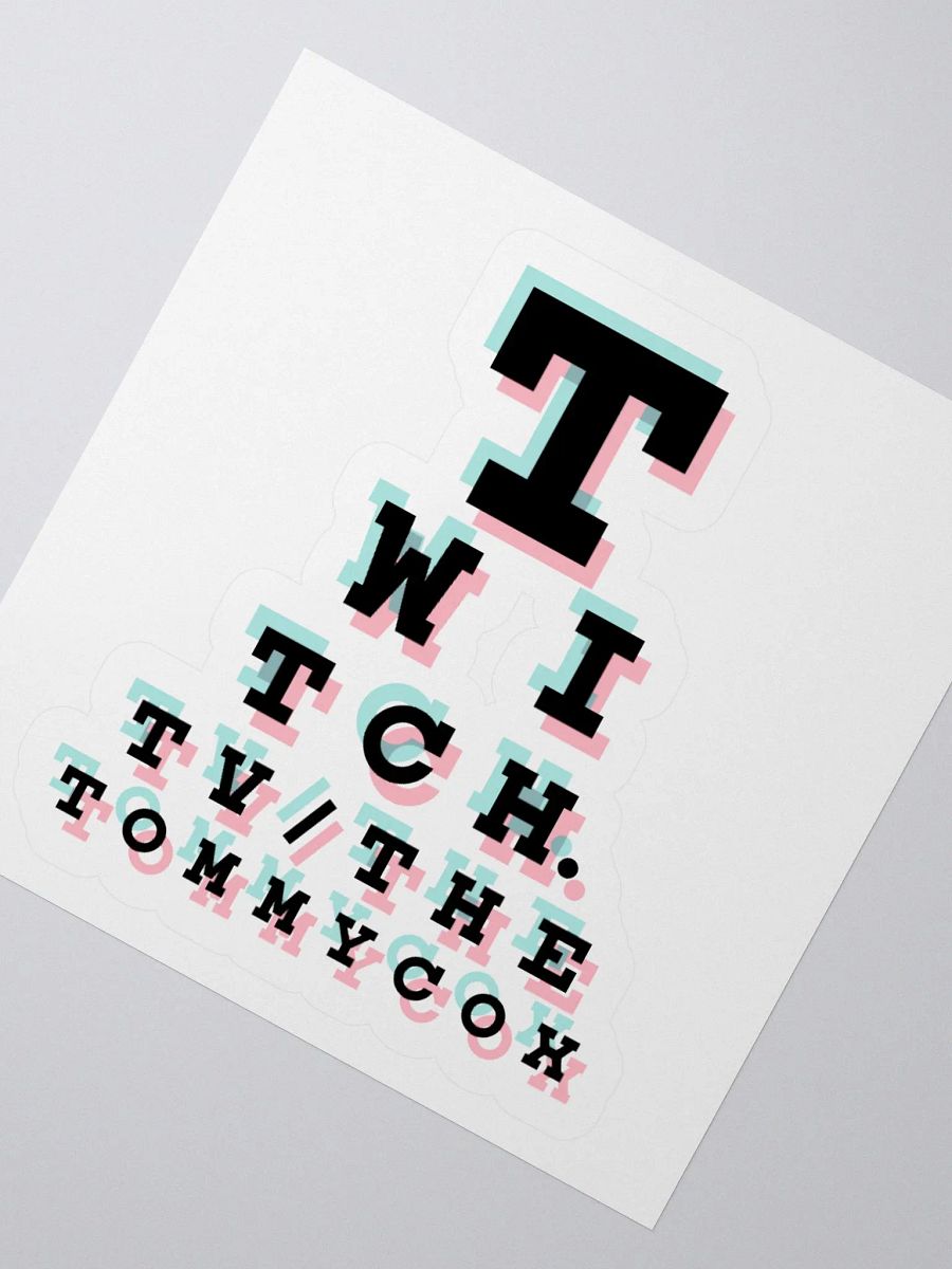 Eye Chart Sticker product image (2)