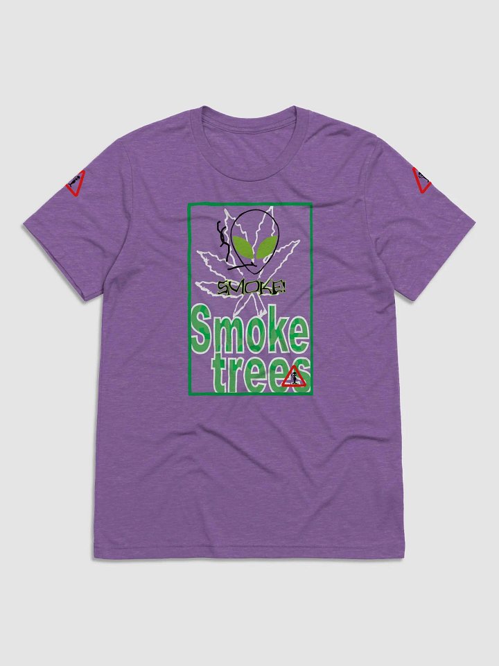 Alien: Cannabis - Smoke | Bella+Canvas Triblend T-Shirt product image (1)