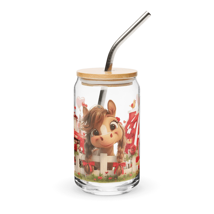 Valentine Horse Can-Shaped Glass product image (1)