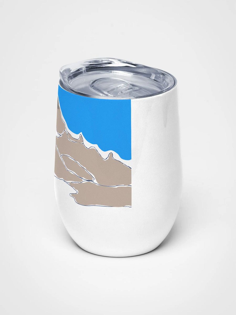 Gilbert Peak wine tumbler (colored sketch) product image (5)