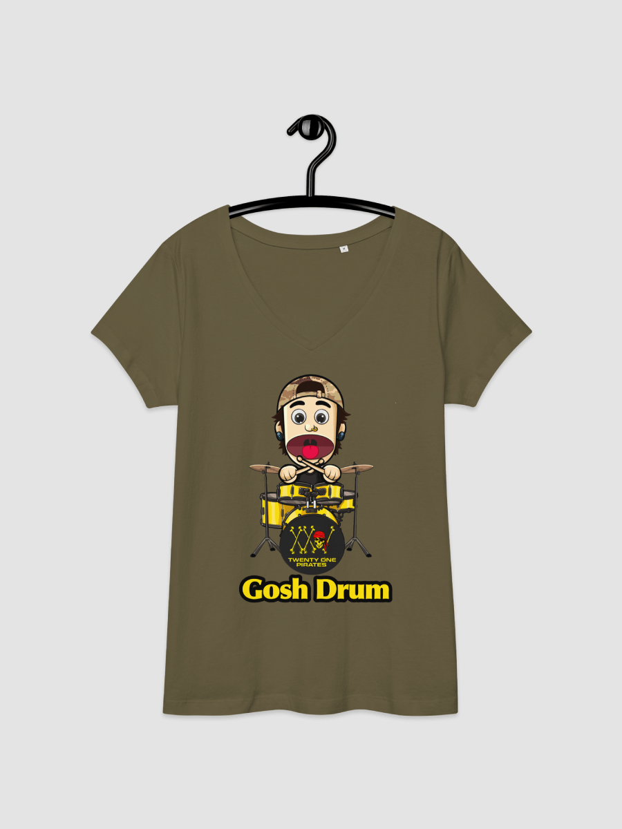 Captain Jen E Women's Fitted V-neck T-Shirt product image (3)