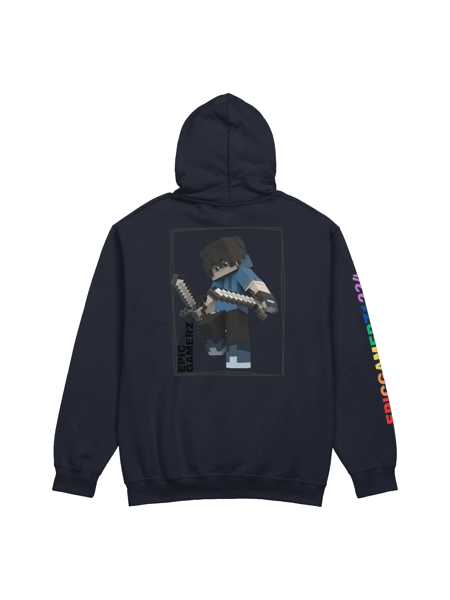 Epic Rainbow Minecraft Hoodie! product image (2)