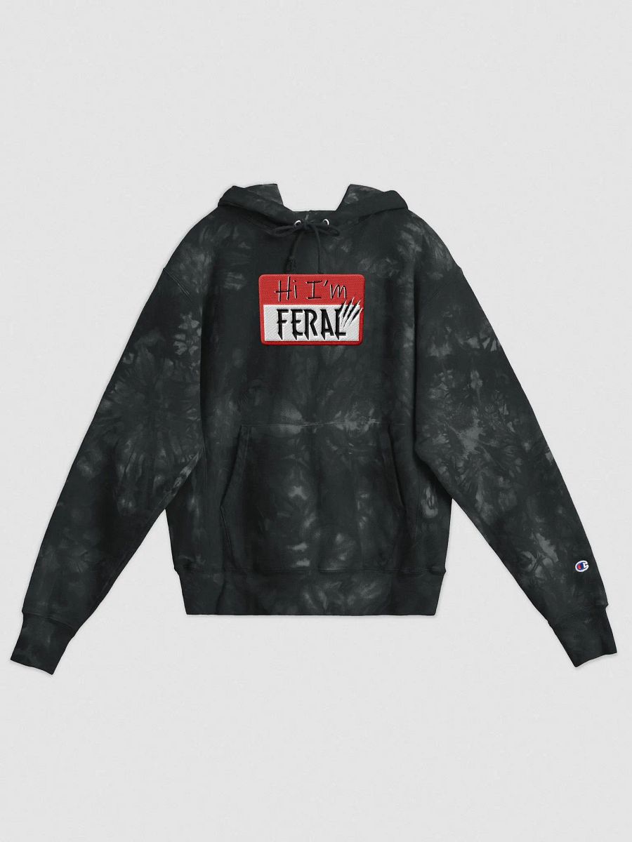 Fierce Feral Clawmarks Name Tag Hoodie product image (3)
