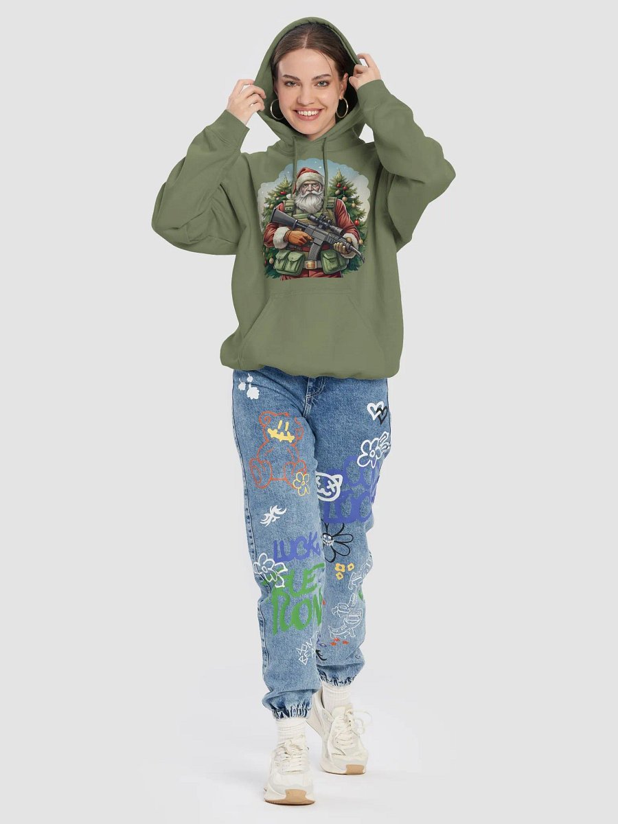 Tactical Santa Christmas Hoodie product image (26)