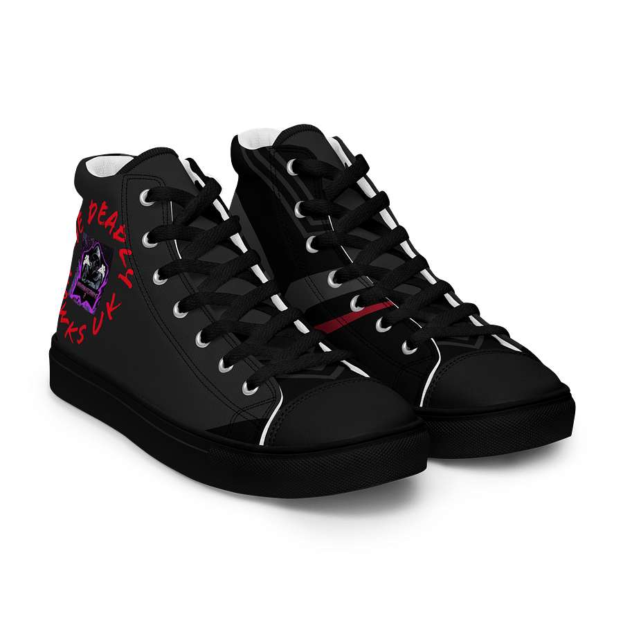 Women's Retro Geometric High Tops: MRHAWKSGAMING2 Edition product image (8)