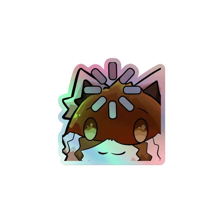 Holographic Brain Loading Sticker product image (1)