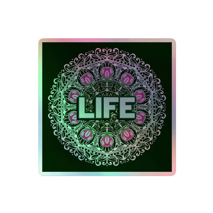 Mandala Life Holographic Sticker Set product image (2)