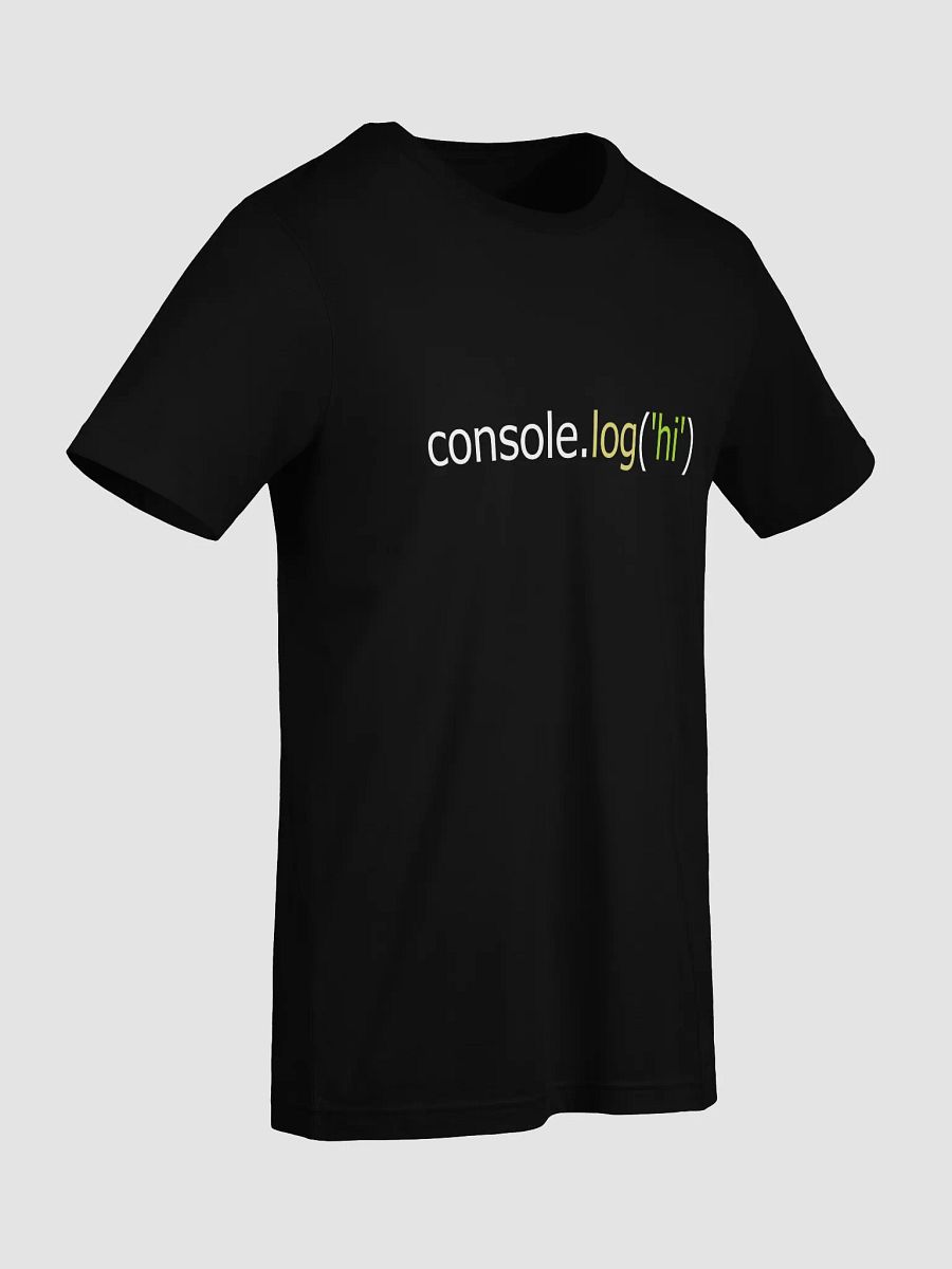 Console Log T-Shirt product image (7)