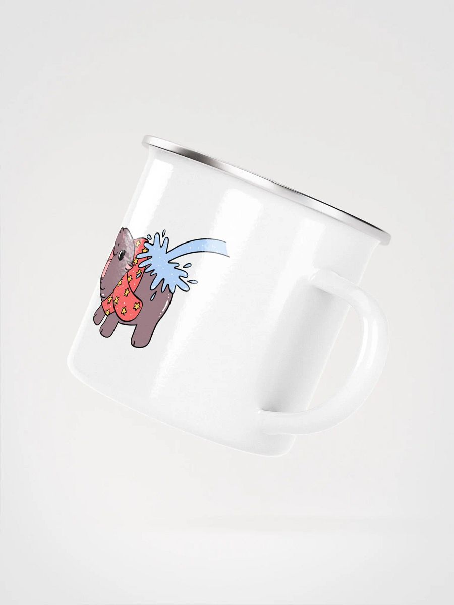 MOODENG'S CHRISTMAS ENAMEL MUG product image (3)