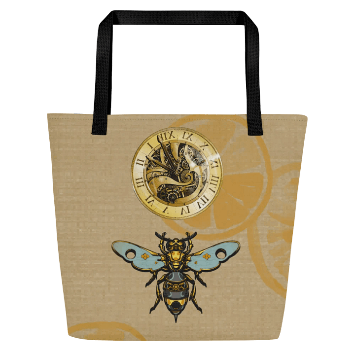 Bee and Moth Tote Bag product image (2)