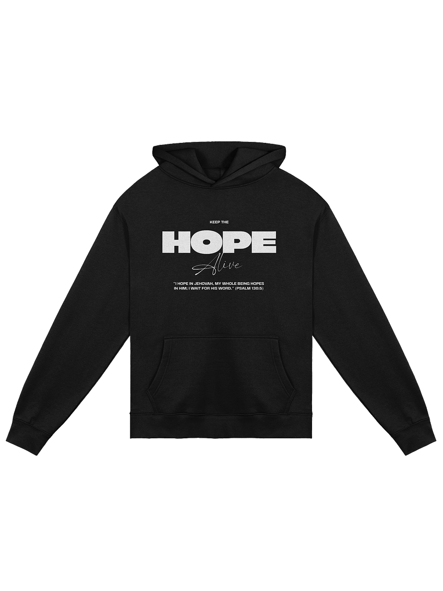 "Hope in Jehovah" Psalm 130:5 Unisex Premium Oversized Hoodie product image (1)