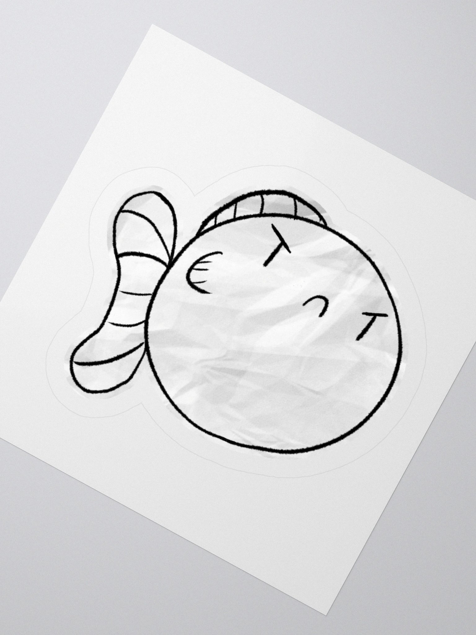 Angry Dockie Kiss Cut Stickers product image (4)