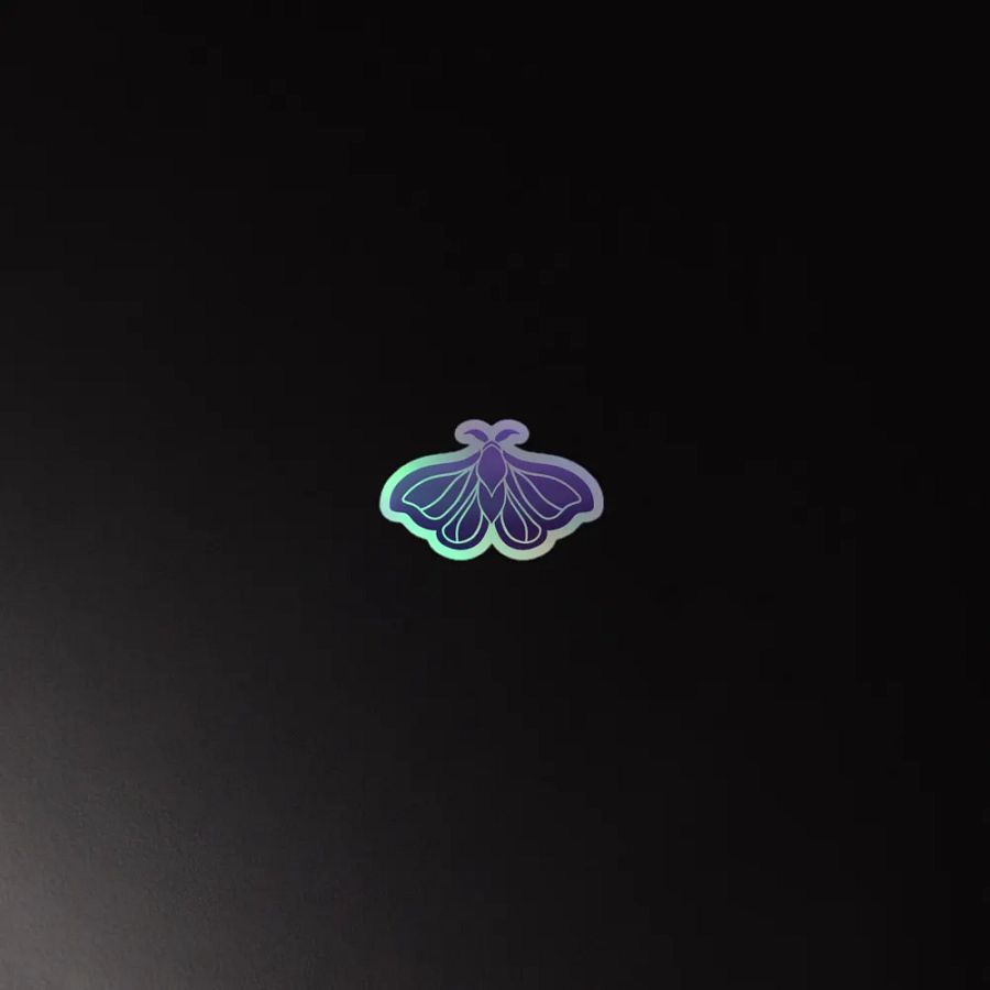 Midnight Moth Sticker product image (2)