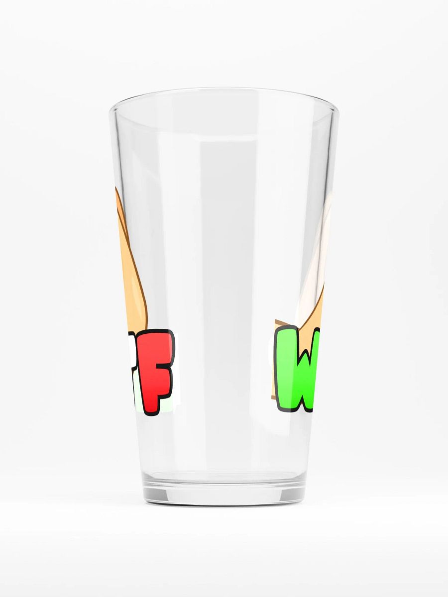 WTF Pint Glass product image (3)