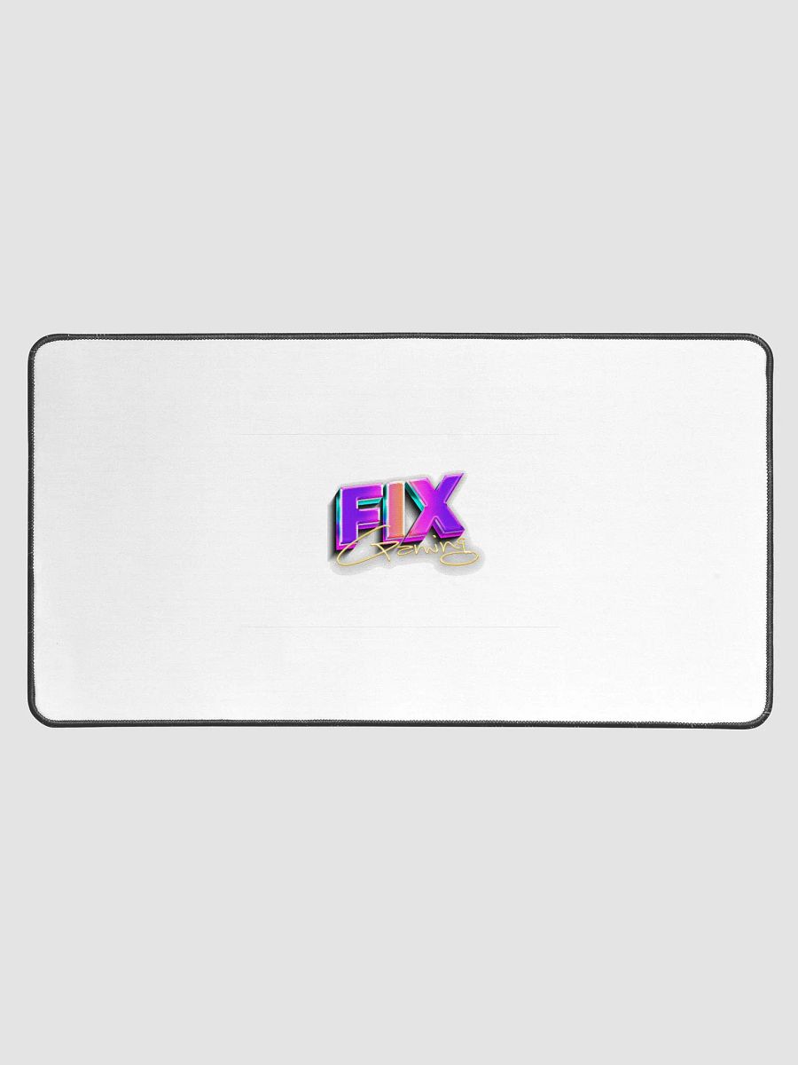 Neon Retro Fix Gaming Desk Mat product image (1)
