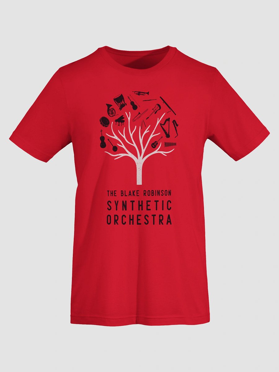 Synthetic Orchestra Dual Colour Bella+Canvas Supersoft T-Shirt product image (34)