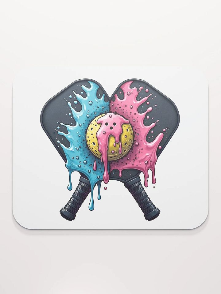 Ice Cream Pickleball Dynamic Paddles Mouse Pad product image (1)