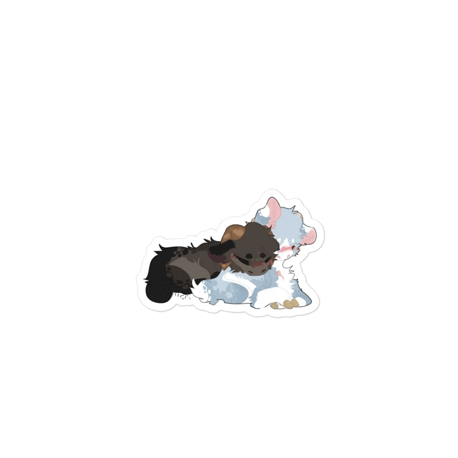 Goat Cuddles Magnet product image (1)