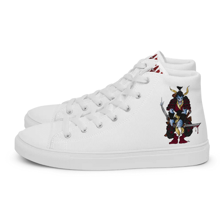 Men's Katana Samurai High Top Canvas Shoes product image (1)