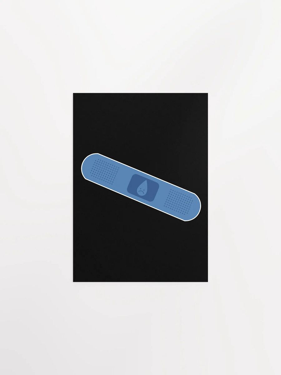 Severance Lumon Band-Aid Poster – Enhanced Matte Corporate Horror Wall Art product image (1)