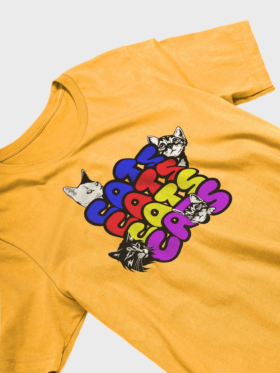 Vibrant Cat Faces Unisex T-Shirt product image (6)
