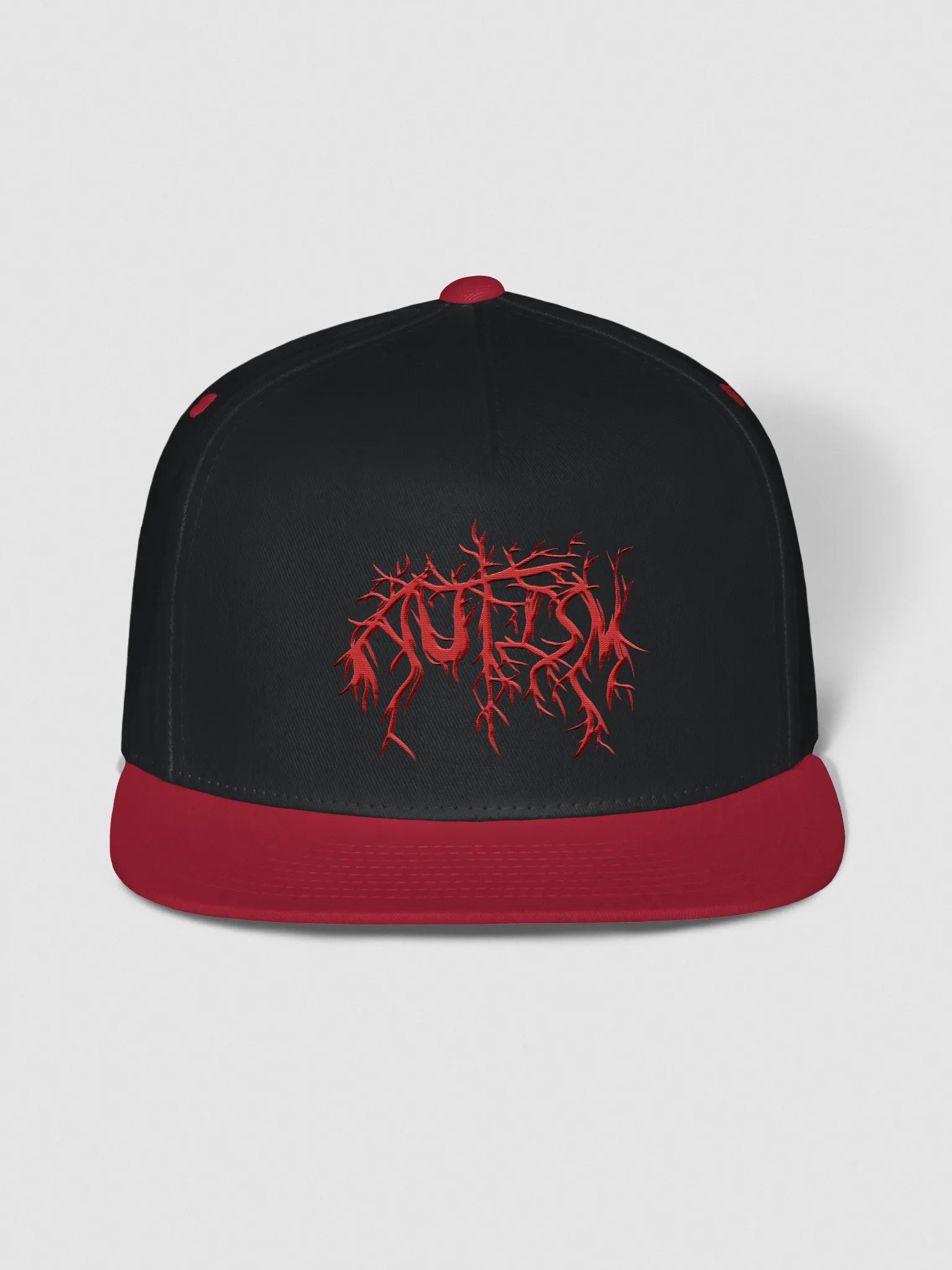 Autism metal embroidered snapback hat product image (15)