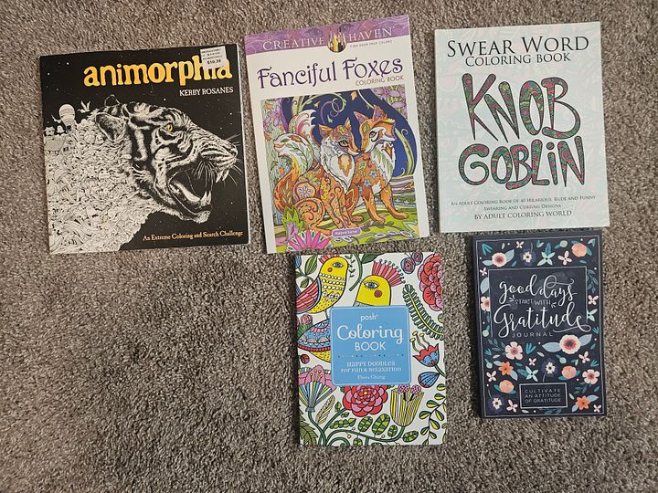 Coloring Books & Gratitude Journal product image (1)