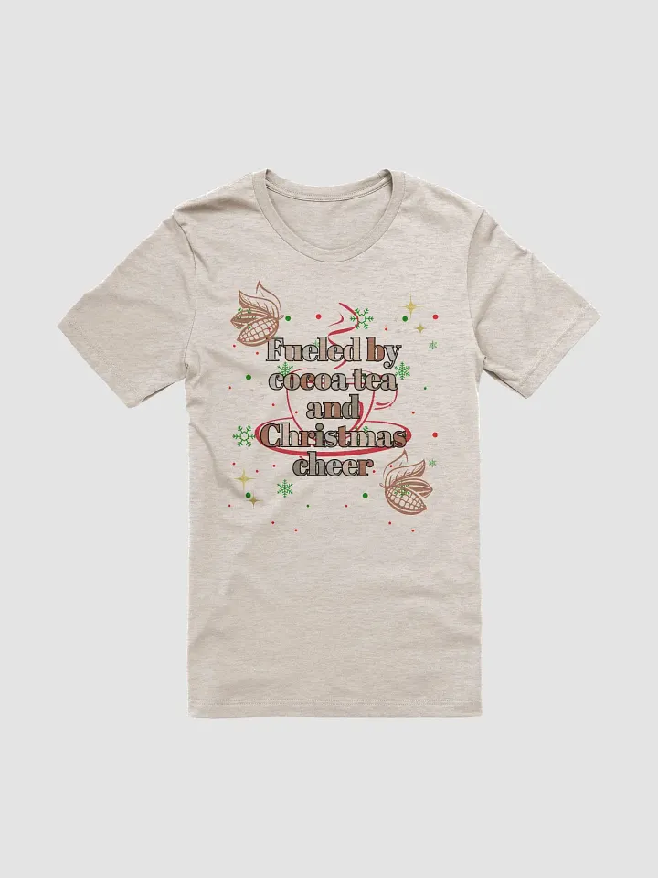 Festive Cocoa Tea & Christmas Cheer T-Shirt product image (1)