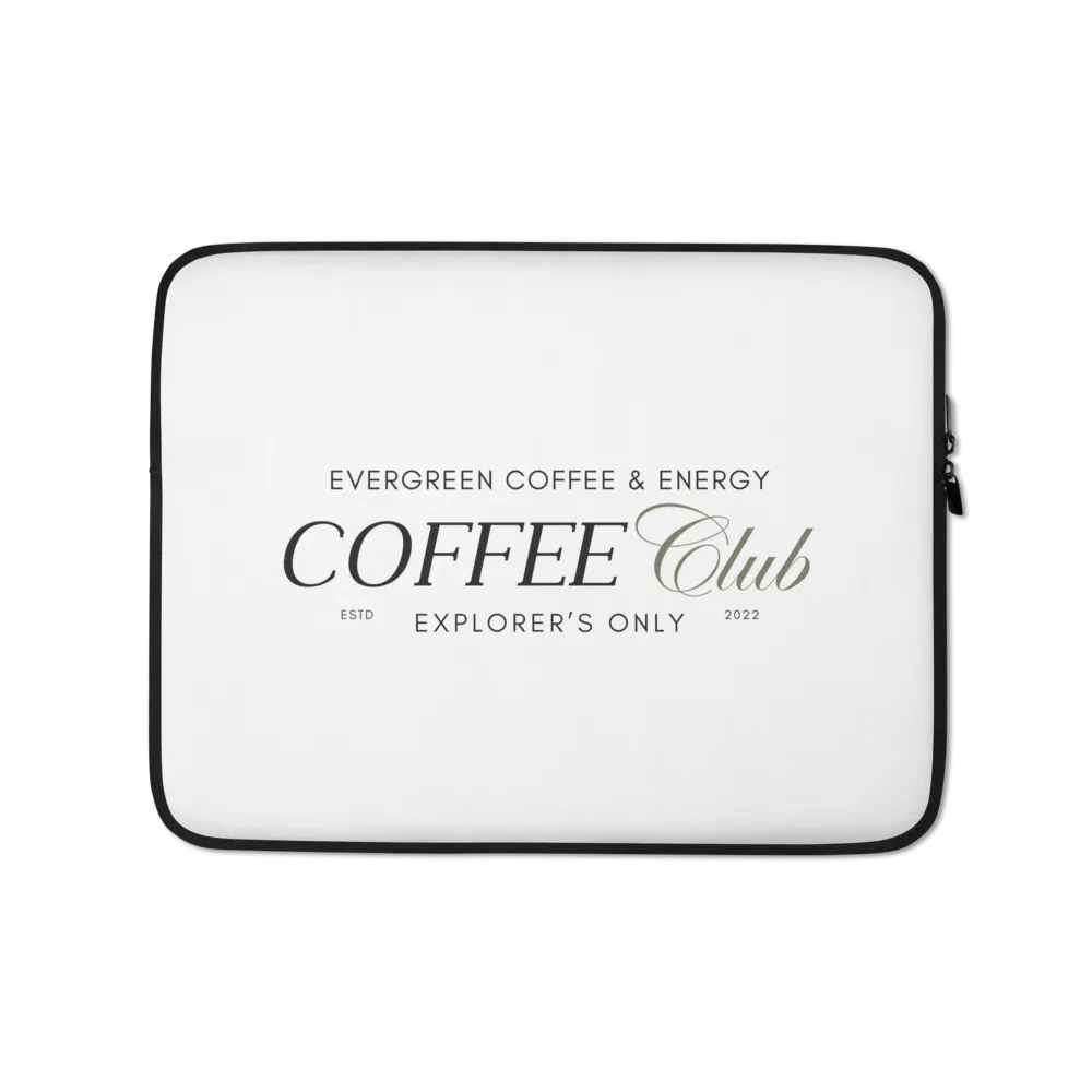 Coffee Club Laptop Case | Sip Society product image (1)