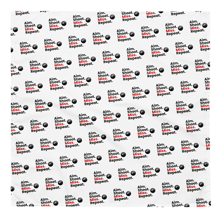 8-ball Pool Life Bandana product image (2)