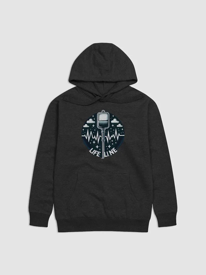 Lifeline EKG Unisex Hoodie product image (4)