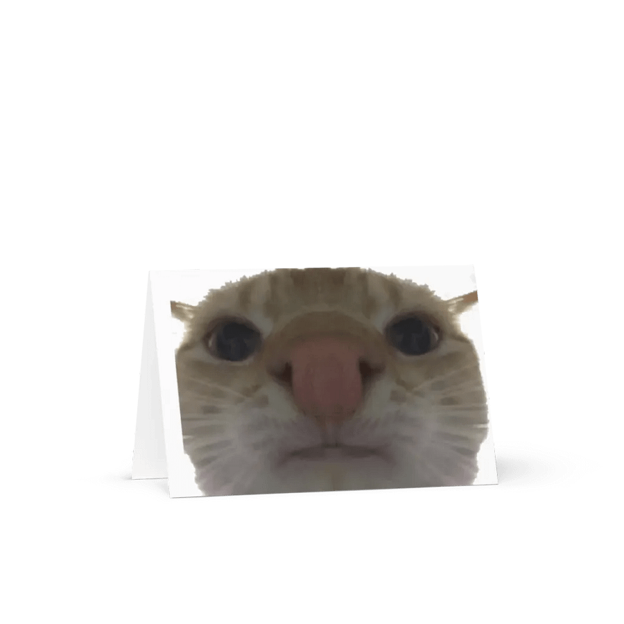 Greeting Card: Meme Cats product image (19)
