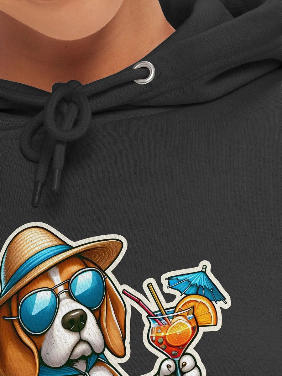 Work Hard - Beagle Beach - Hoodie product image (55)