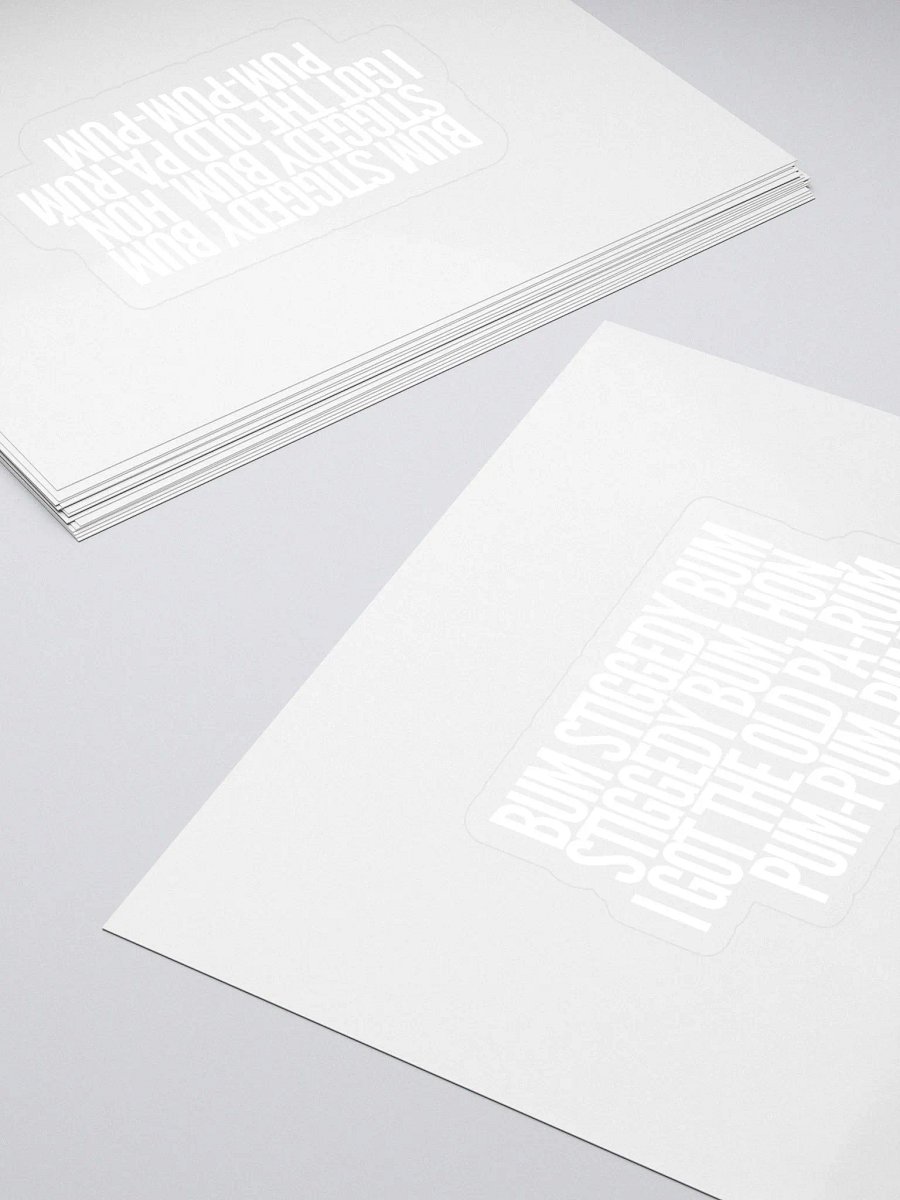 Stiggedy Sticker product image (4)