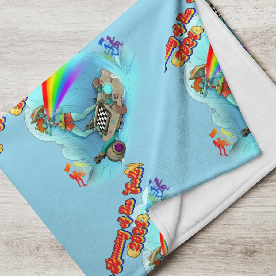 Running of the Trolls Rainbow Blanket Pattern product image (5)