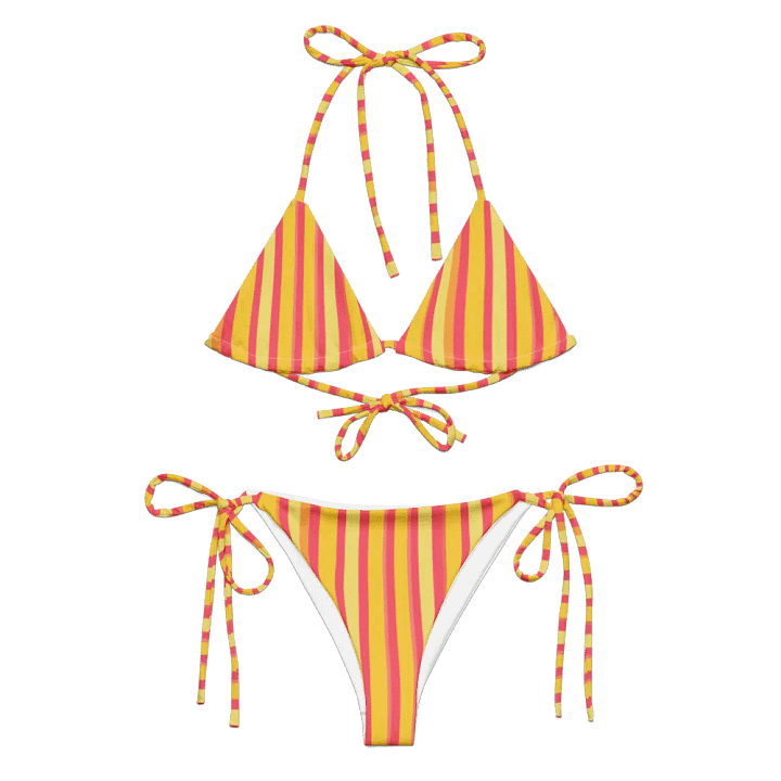 Sunset Stripes Bikini Set product image (1)