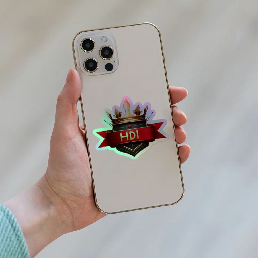 HDI Logo - Holographic Sticker product image (6)