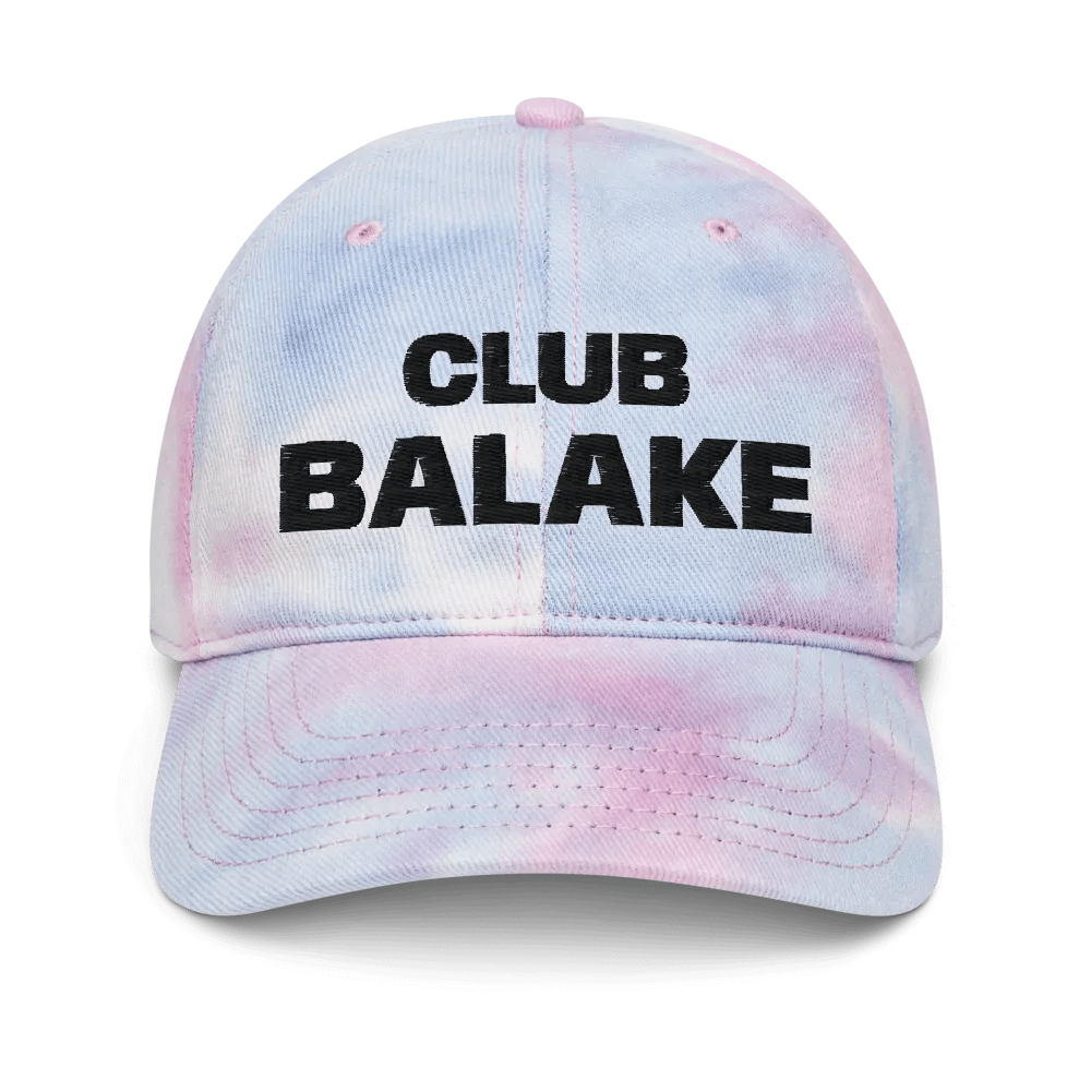 Club Balake Groovy Vibes Tie-Dye Dad Hat product image (1)