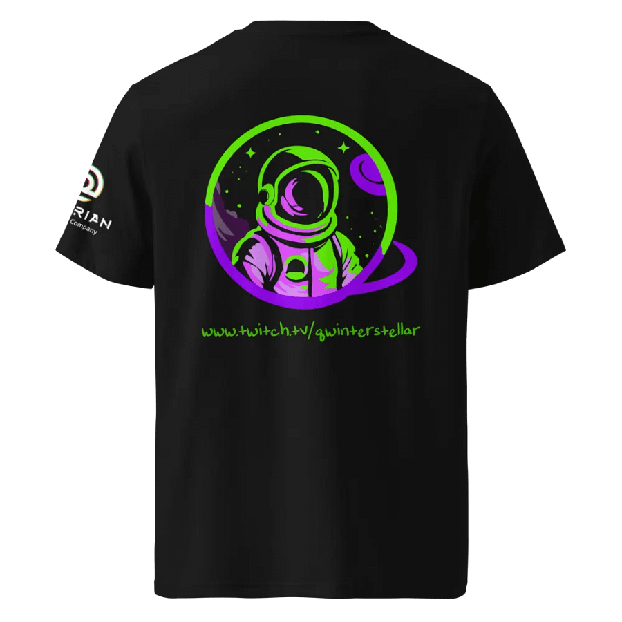 Hello, my name is Qwinnigan Organic T-Shirt product image (3)