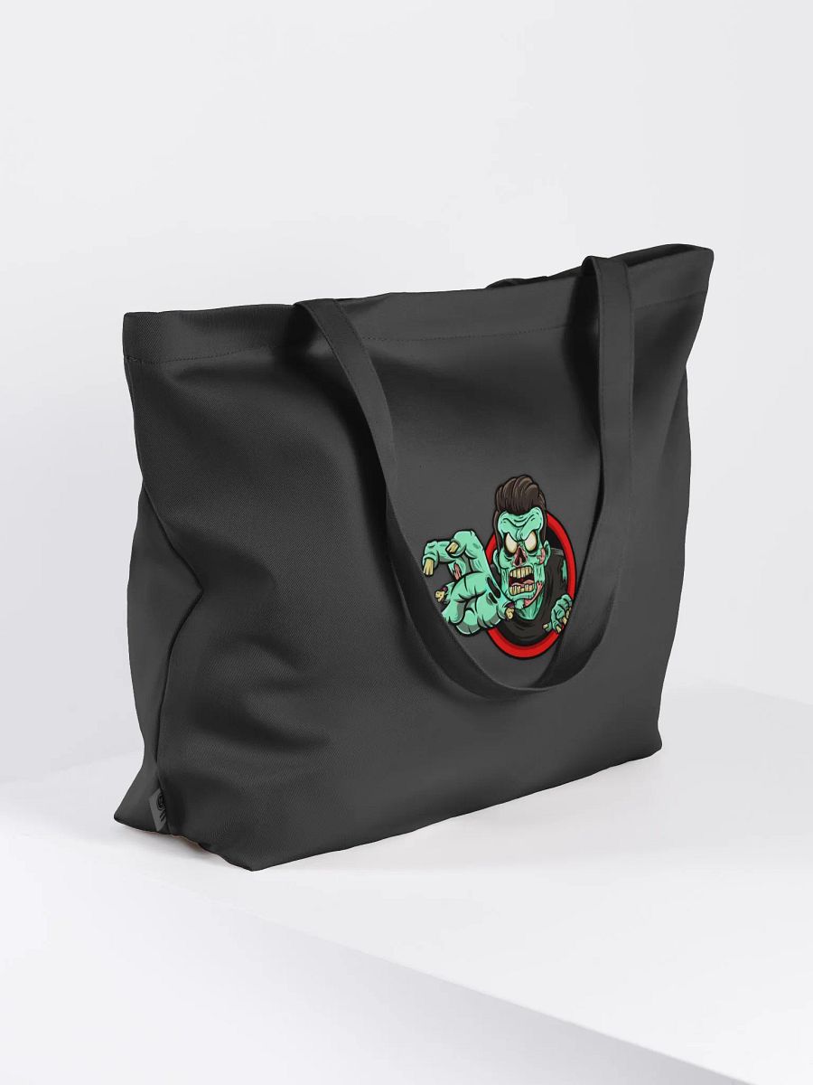 Glowing Zombie Organic Tote Bag product image (7)