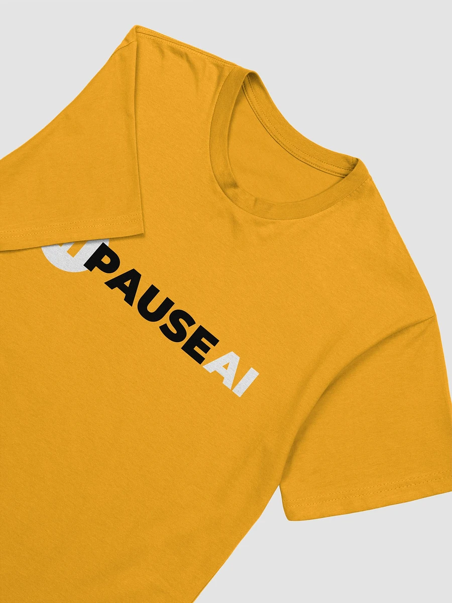 PauseAI t-shirt orange product image (4)