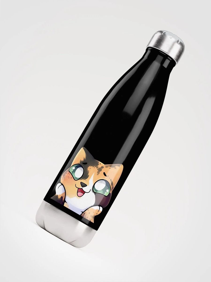 "Purry Good" Stainless Steel Water Bottle product image (4)