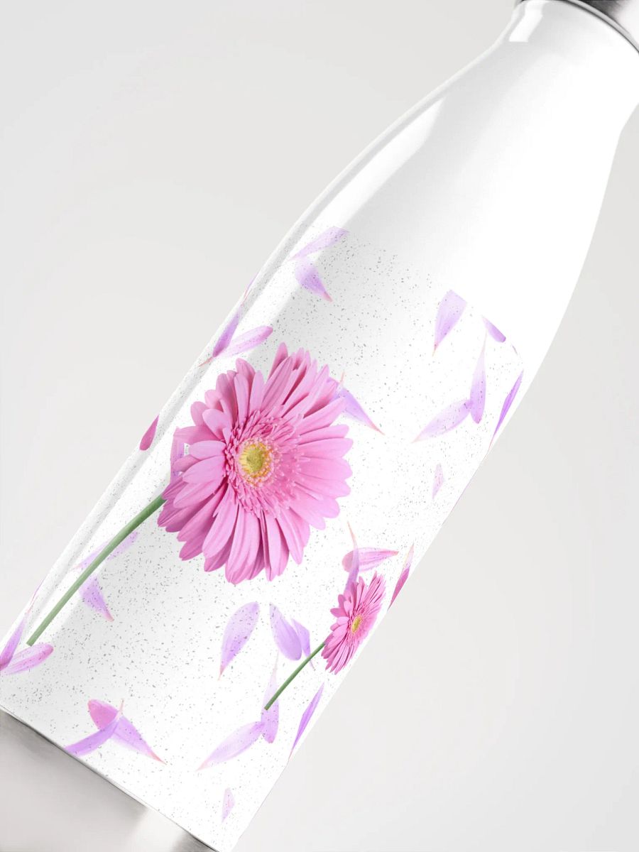 pink daisy & Steel Insulated Bottle gift for moms garden lovers friends colleagues product image (5)