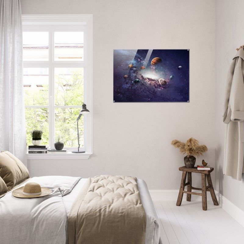 PLANETS GLOSSY ACRYLIC PRINT product image (3)