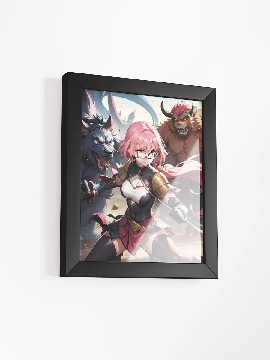 Pink K Warrior Poster w/ Frame product image (2)