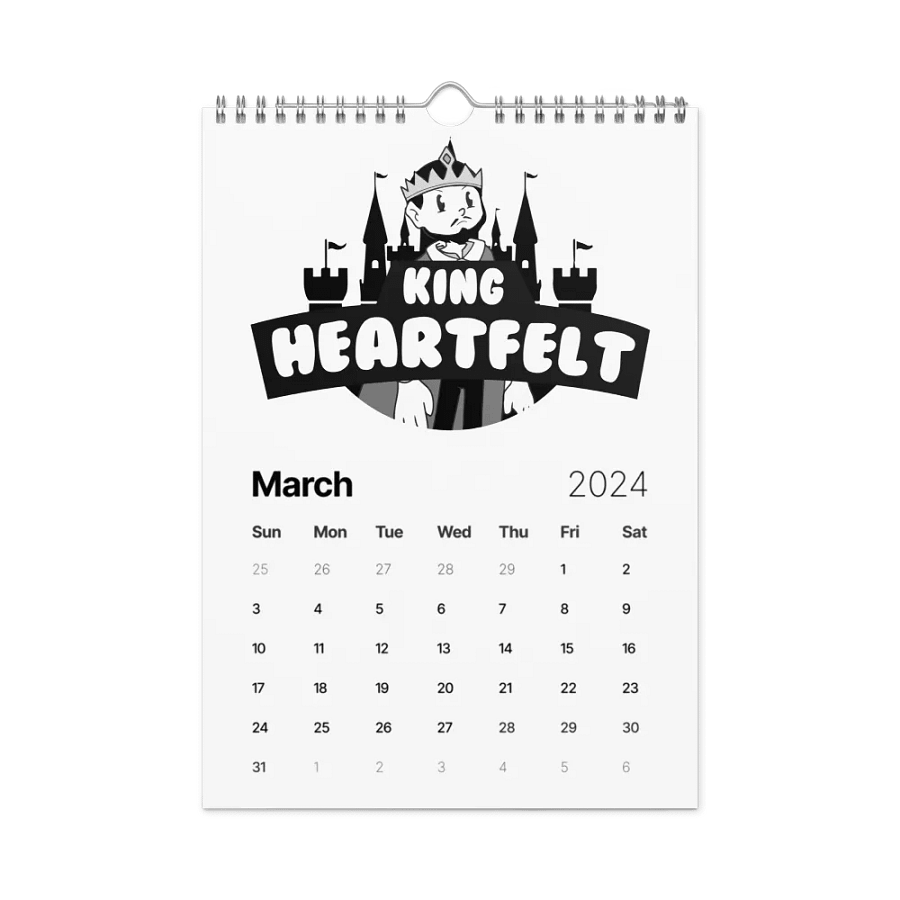 King Through The Ages Wall Calendar product image (9)