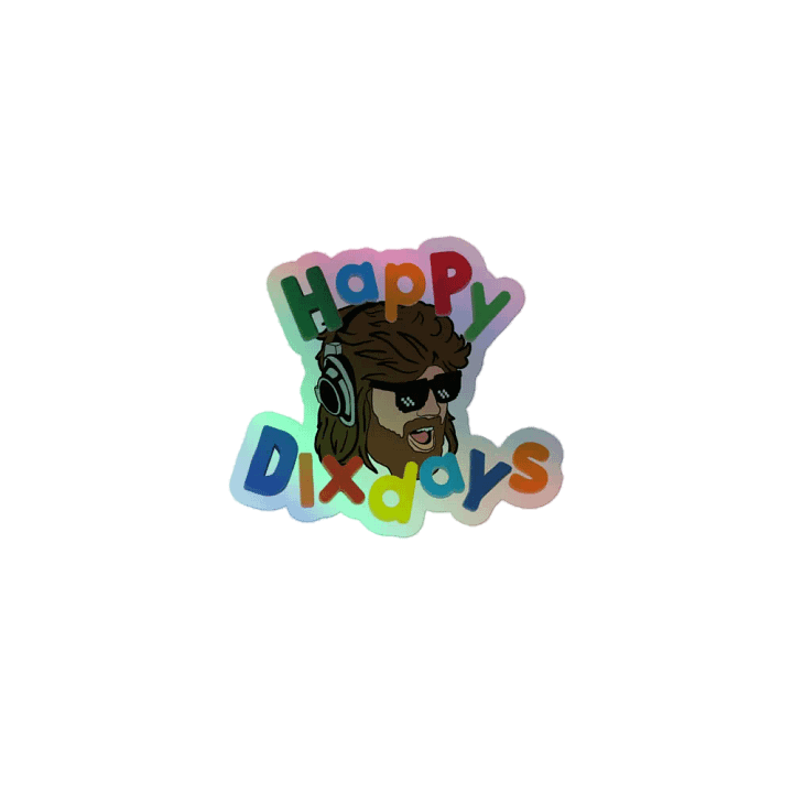 Dixdays Holo Sticker product image (1)