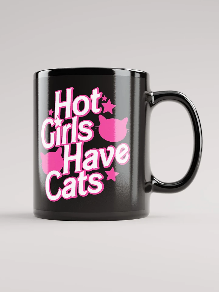 Hot Girls Have Cats Mug ✨ product image (1)