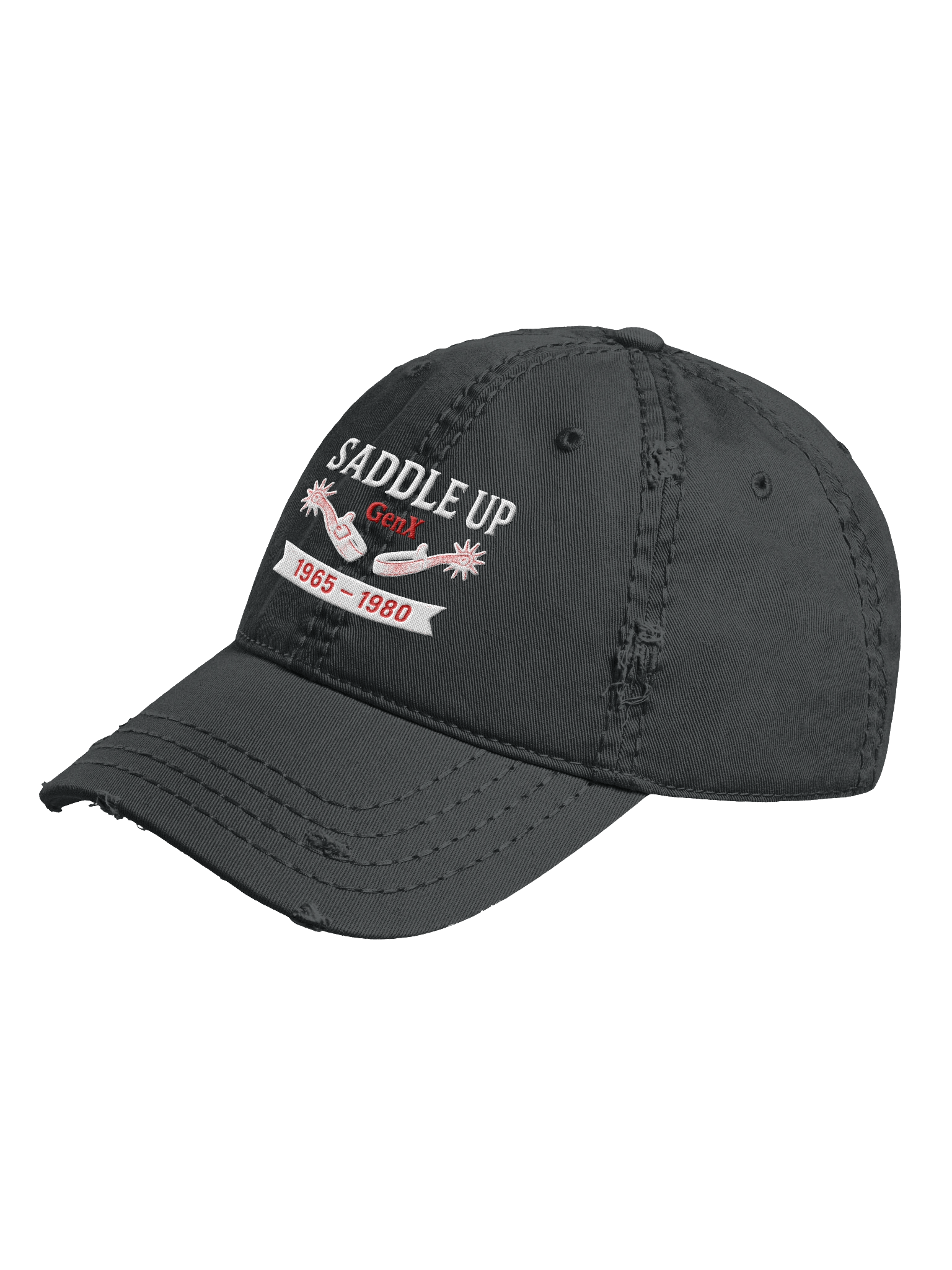 Saddle Up Spurs - Distressed Cap product image (2)