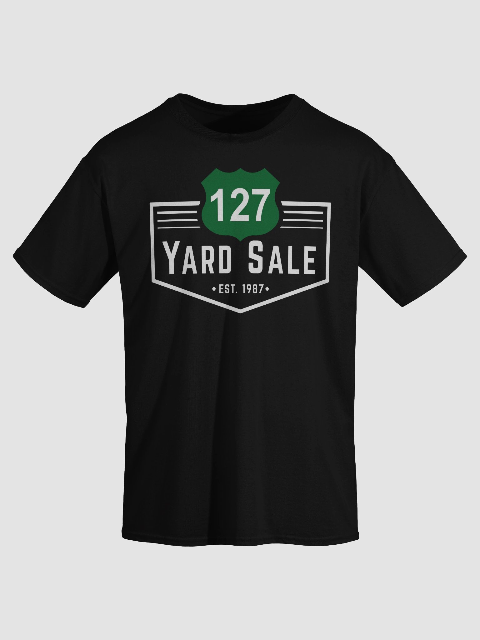 127 Yard Sale (2025) Vintage - Gildan Heavyweight T-Shirt - Black product image (3)